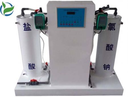 點擊查看詳細信息<br>標題：山東電解法二氧化氯發(fā)生器  閱讀次數(shù)：2094